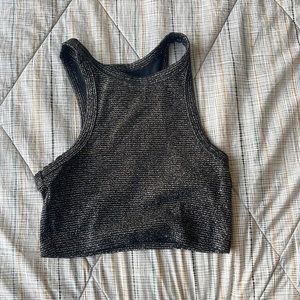 Sparkling Crop top - worn once only!